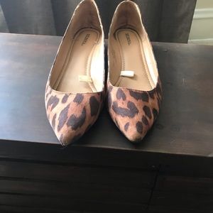 Merona leopard print flats